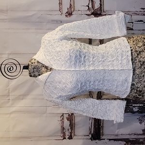 D&Y Evening Petite White 3D circle PP